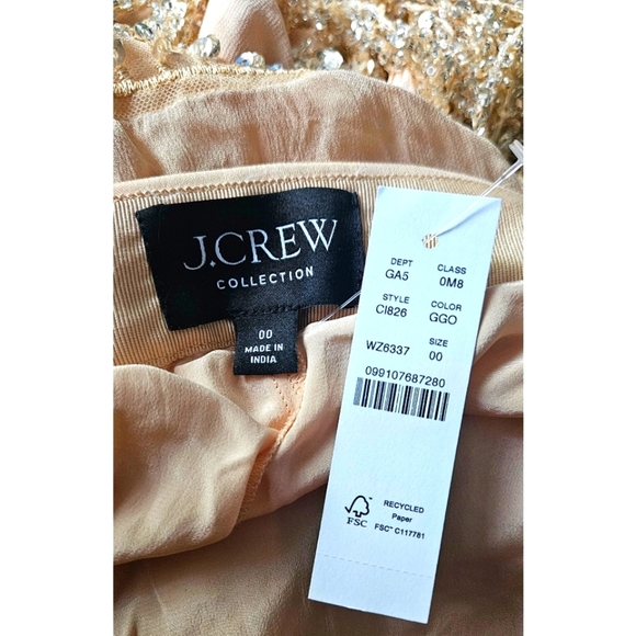 J.Crew Collection Sequin Fringe Skirt - Picture 6 of 9